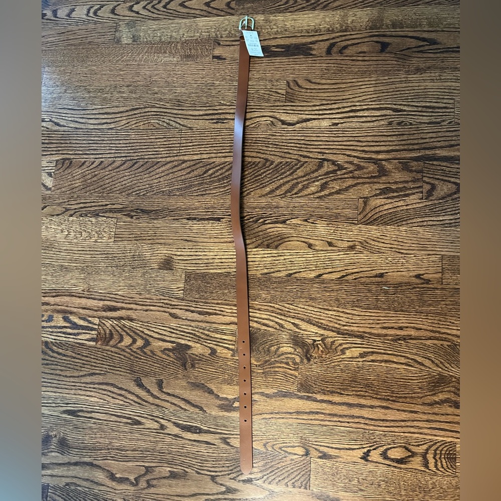 J.Crew brown leather belt size XS-S